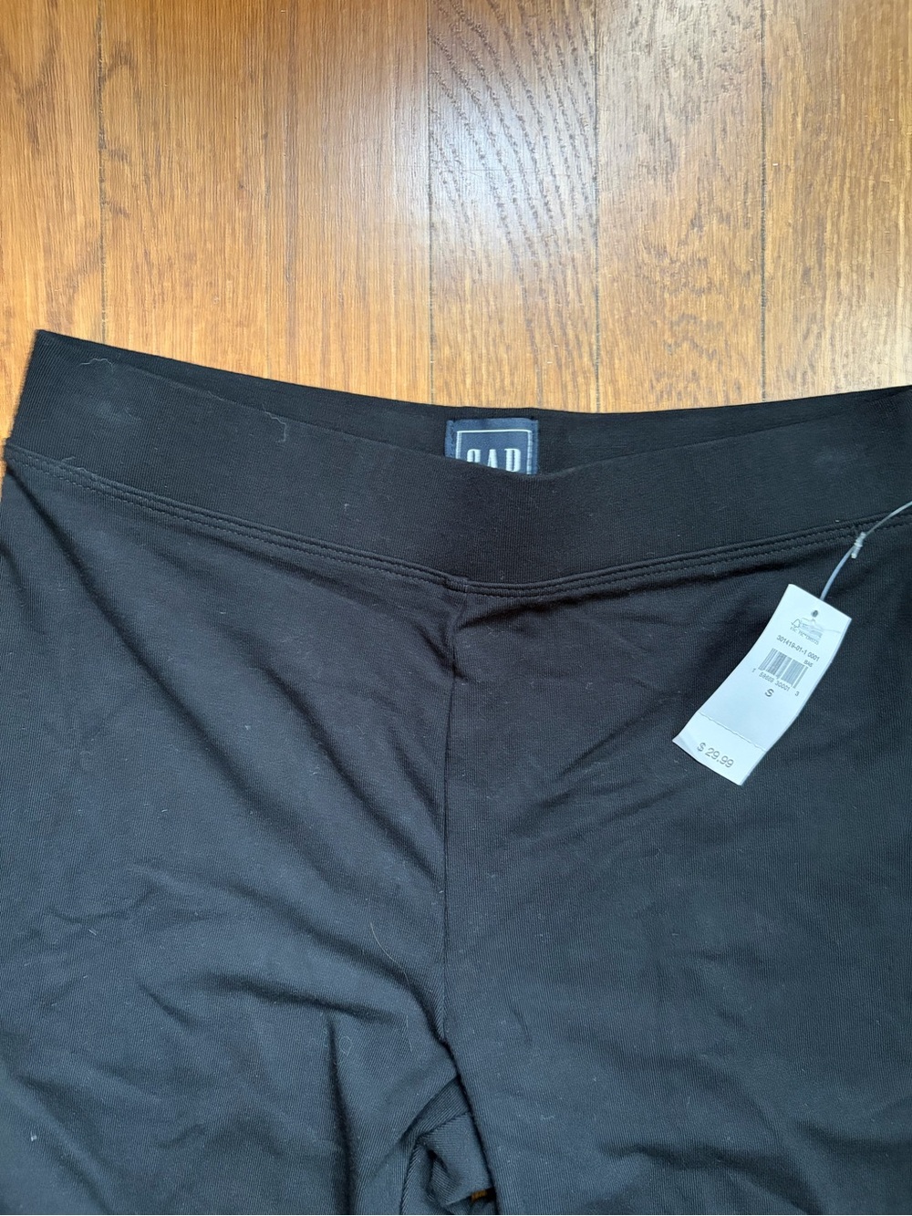 GAP Black Women's Leggings with Elastic Waistband